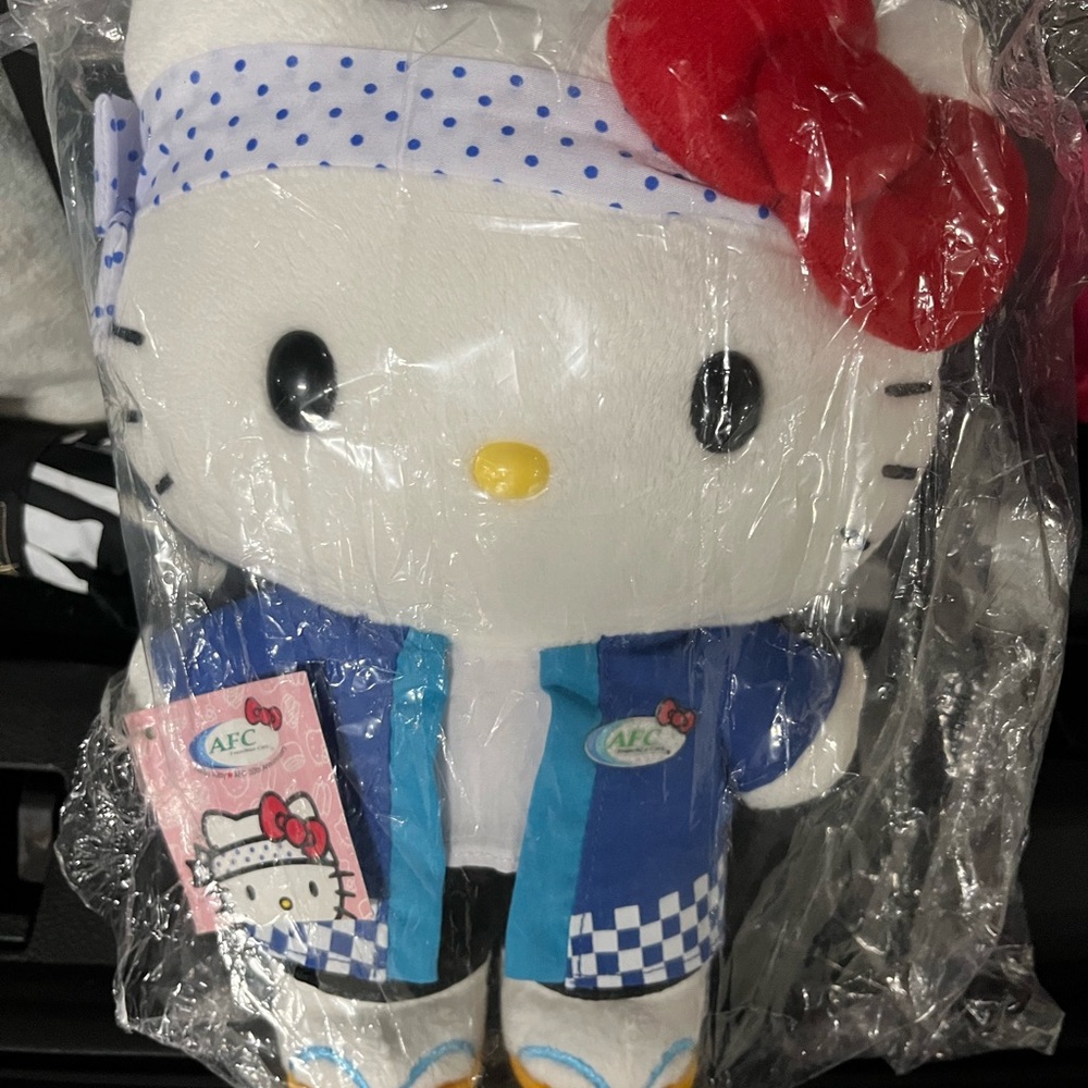 Hello Kitty Plush AFC sushi chef!
